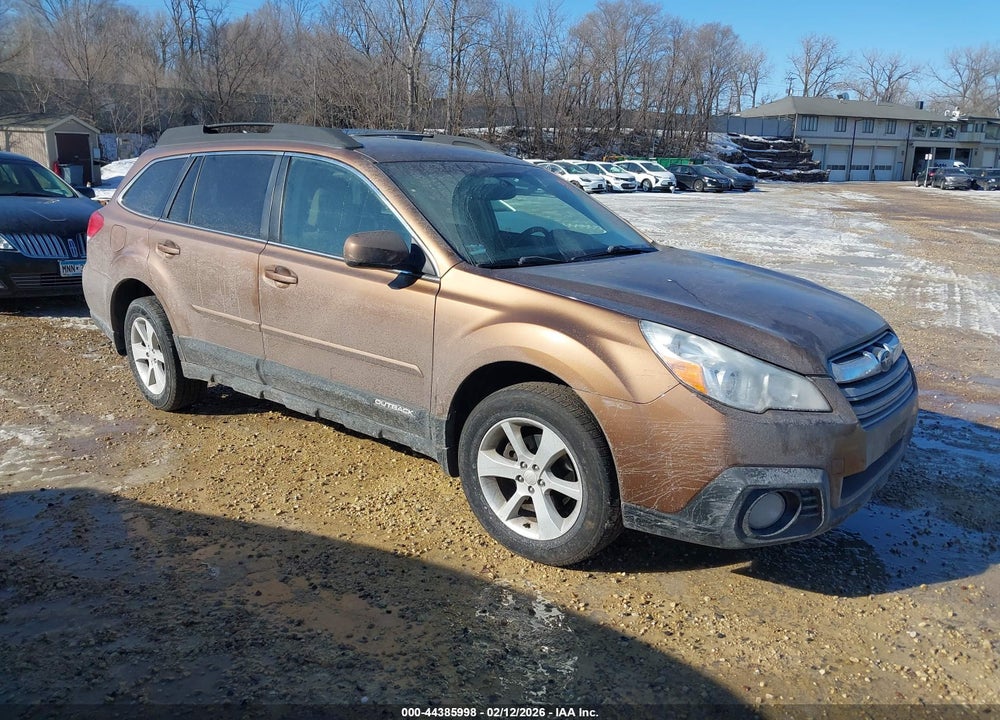 2013 SUBARU OUTBACK 2.5I PREMIUM VIN: 4S4BRCGC9D3235870