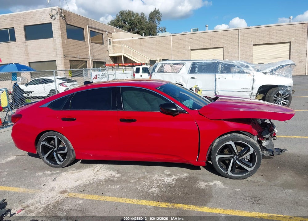 2021 HONDA ACCORD SPORT VIN: 1HGCV1F32MA054651