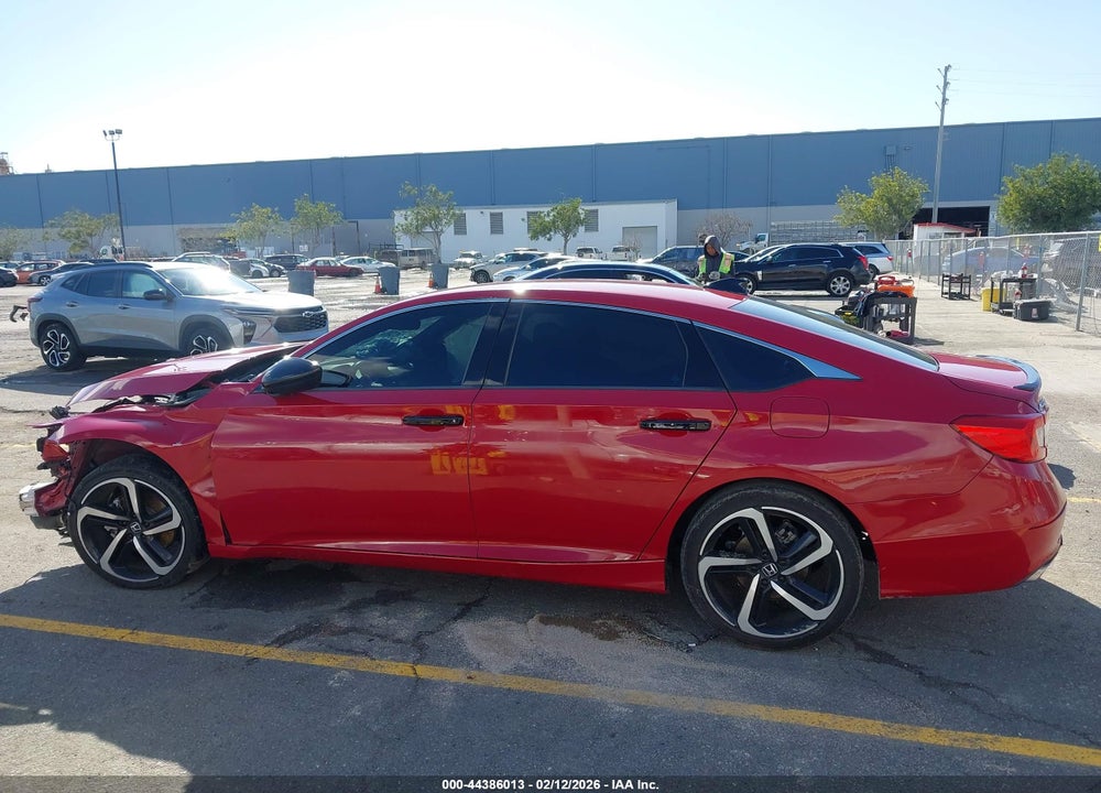 2021 HONDA ACCORD SPORT VIN: 1HGCV1F32MA054651