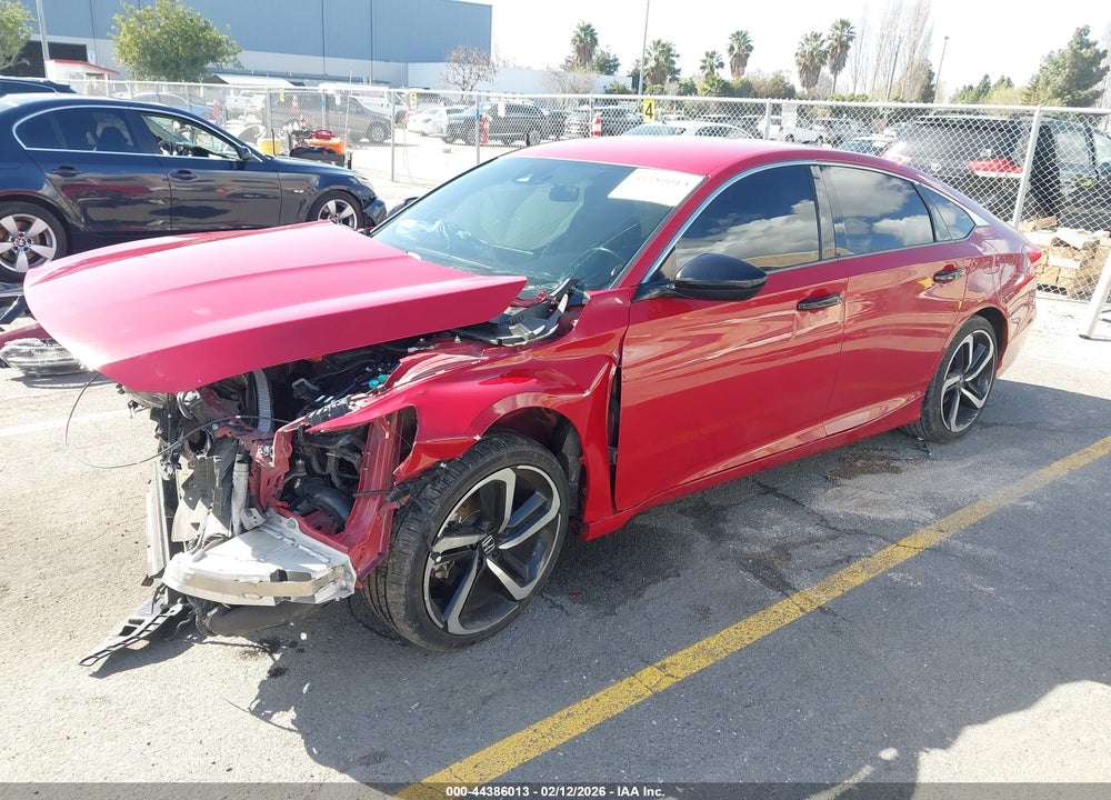 2021 HONDA ACCORD SPORT VIN: 1HGCV1F32MA054651