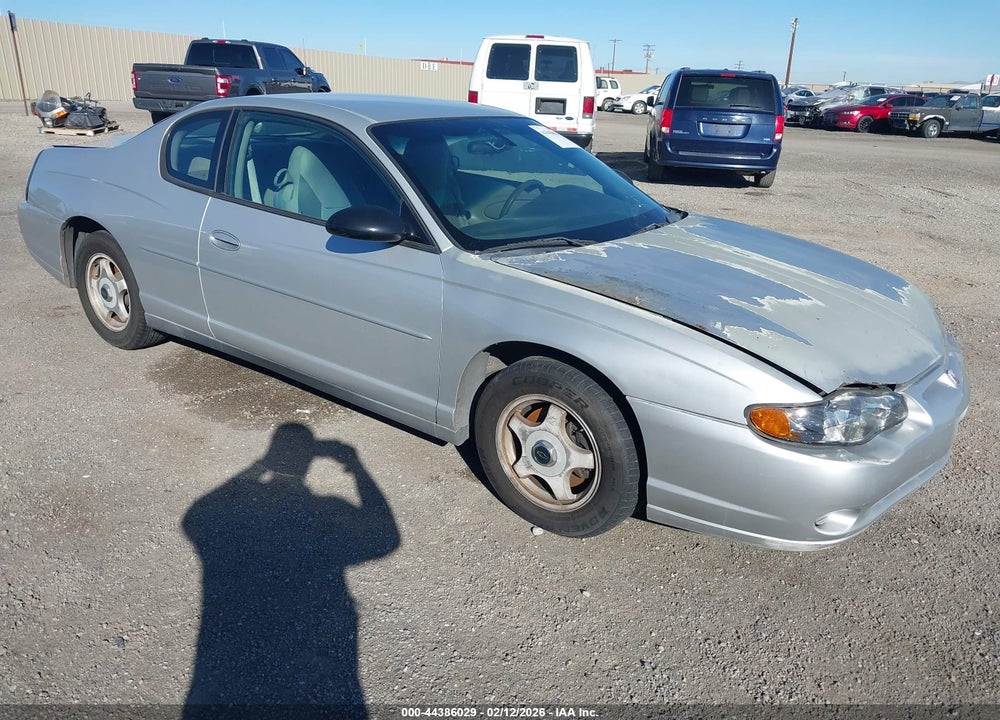 2004 CHEVROLET MONTE CARLO LS VIN: 2G1WW12E449132836