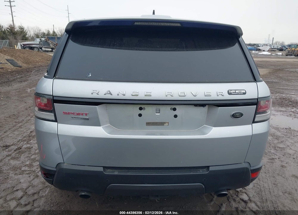 2016 LAND ROVER RANGE ROVER SPORT 5.0L V8 SUPERCHARGED/5.0L V8 SUPERCHARGED DYNAMIC VIN: SALWR2EF3GA594587