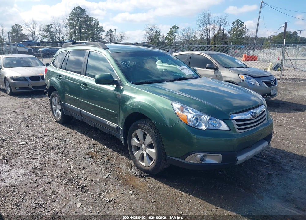 2012 SUBARU OUTBACK 2.5I PREMIUM VIN: 4S4BRBCC4C3292654