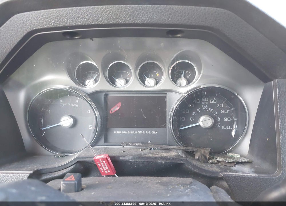 2012 FORD F-350 LARIAT VIN: 1FT8W3DT2CEC65579