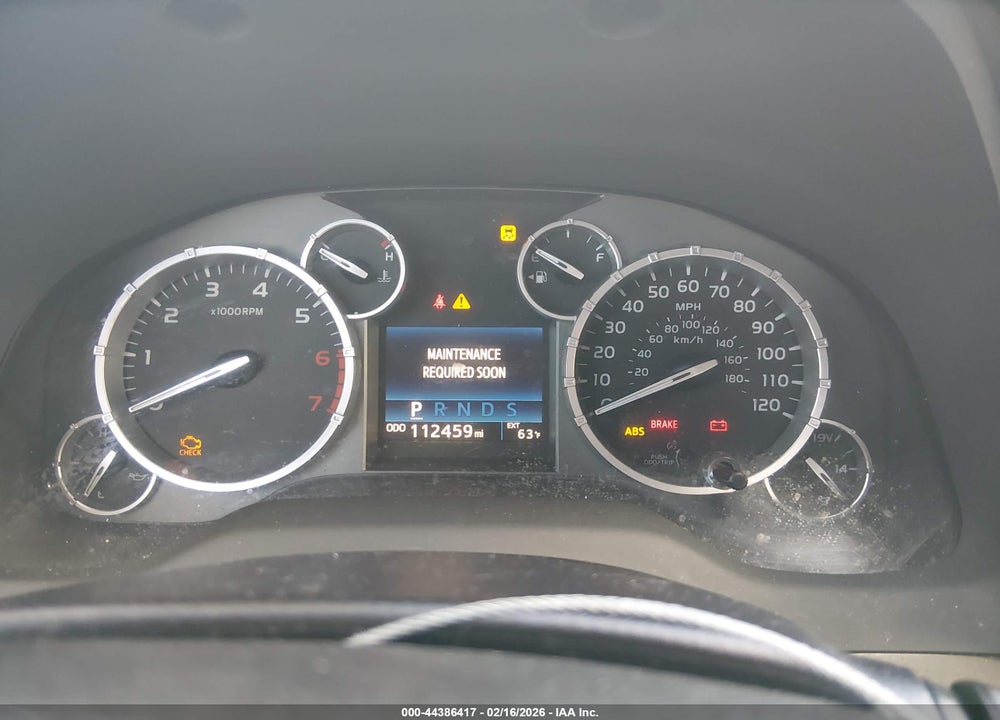 2016 TOYOTA TUNDRA SR5 5.7L V8 VIN: 5TFEW5F17GX211523