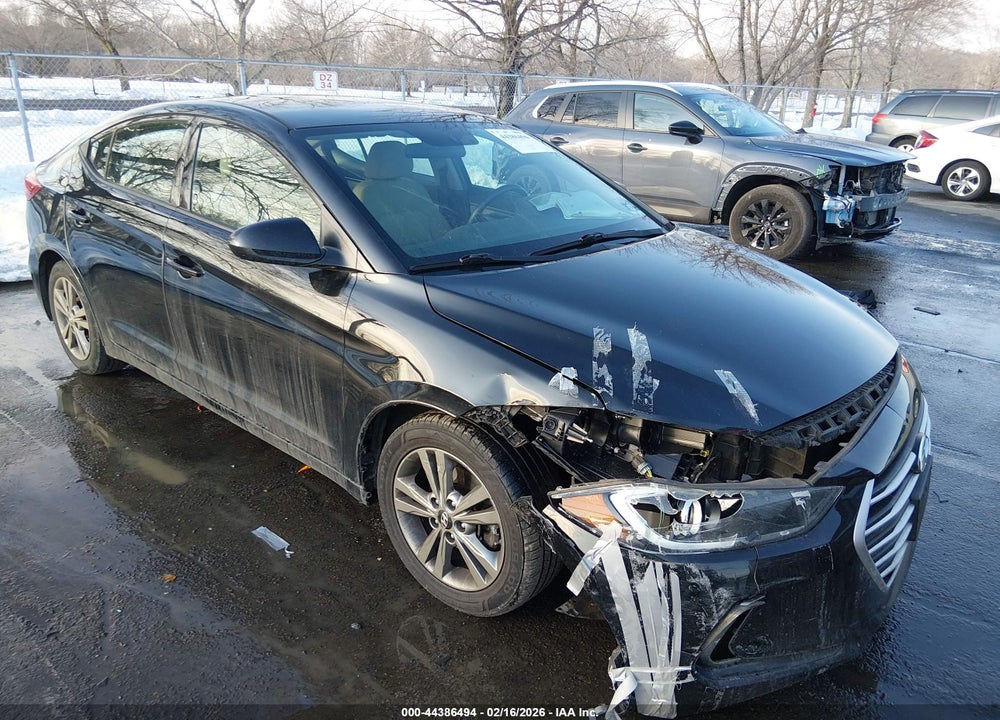 2017 HYUNDAI ELANTRA SE VIN: 5NPD84LF8HH109029