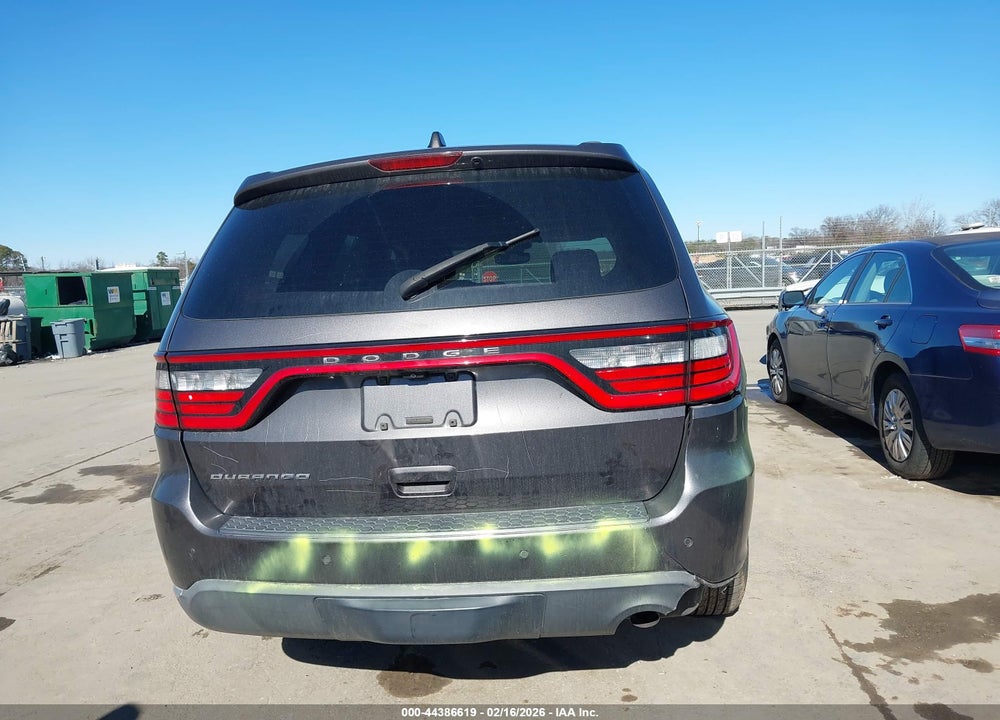 2018 DODGE DURANGO SXT RWD VIN: 1C4RDHAG6JC473455