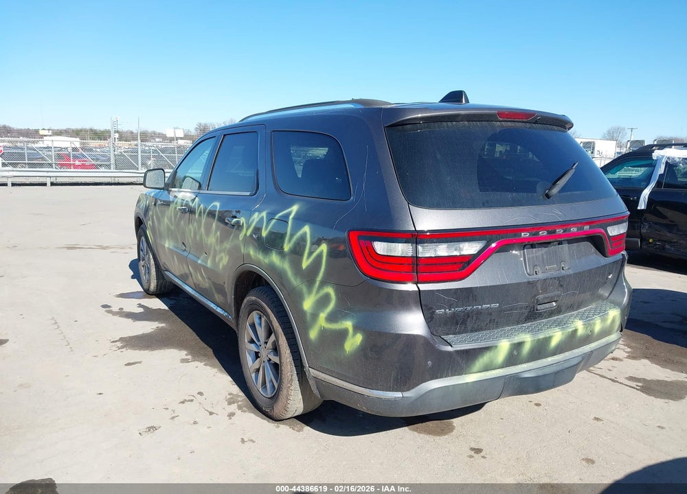 2018 DODGE DURANGO SXT RWD VIN: 1C4RDHAG6JC473455