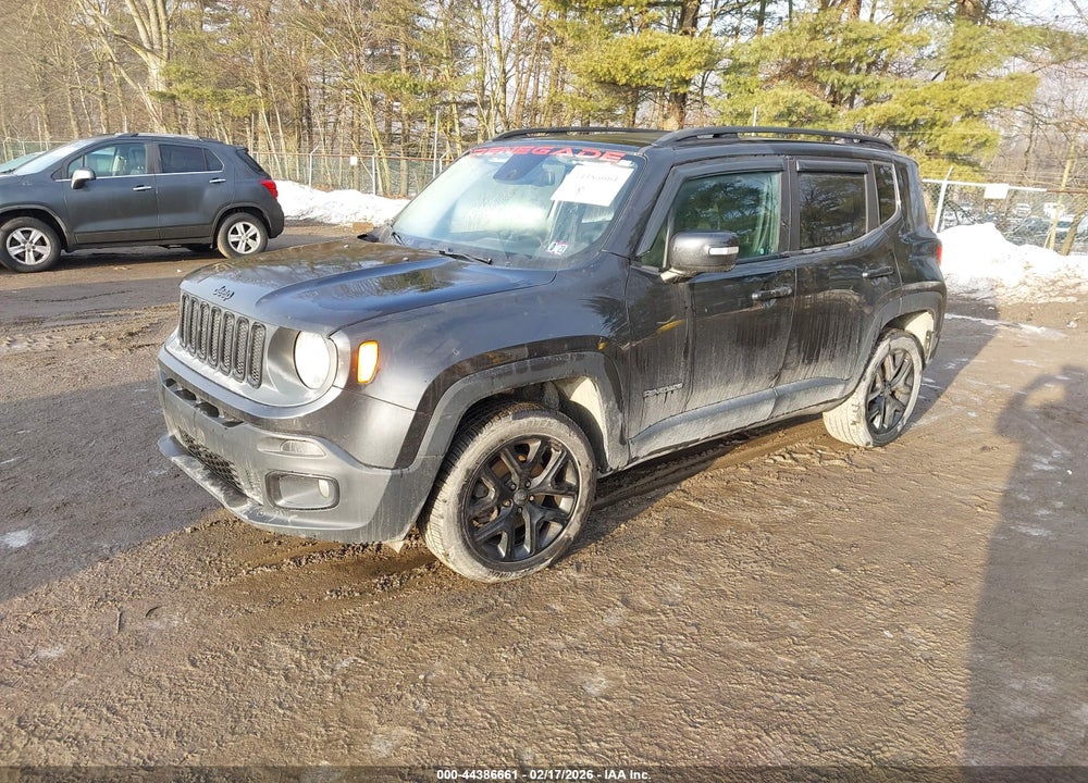 2016 JEEP RENEGADE JUSTICE VIN: ZACCJBBT4GPD89386