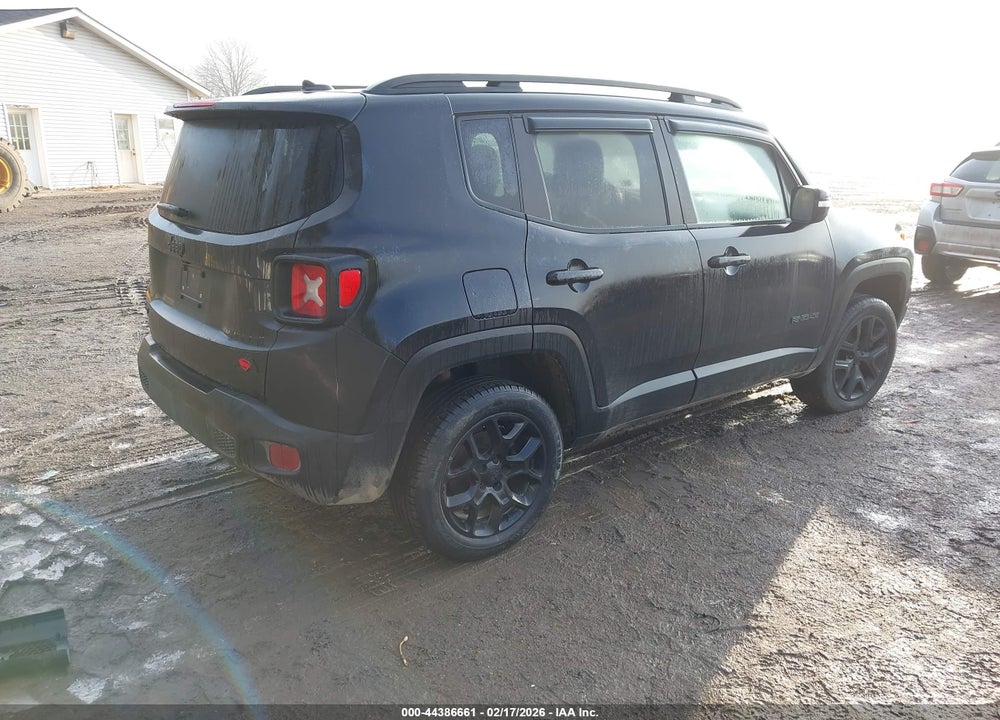 2016 JEEP RENEGADE JUSTICE VIN: ZACCJBBT4GPD89386
