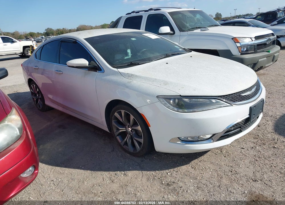 2016 CHRYSLER 200 C PLATINUM VIN: 1C3CCCCB2GN189870