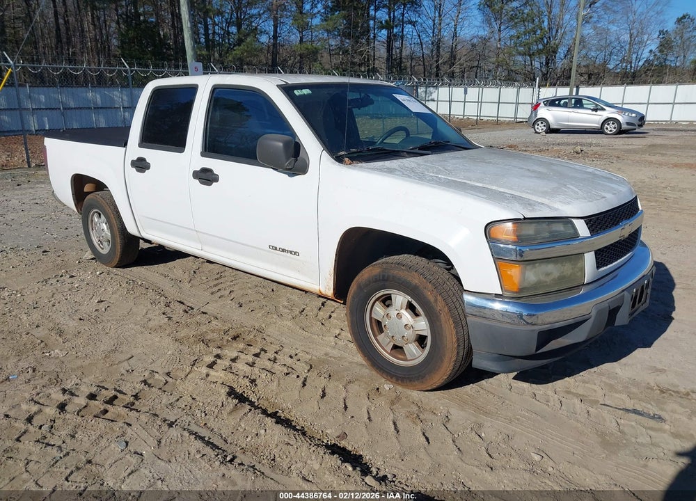 2005 CHEVROLET COLORADO LS VIN: 1GCCS138158166244