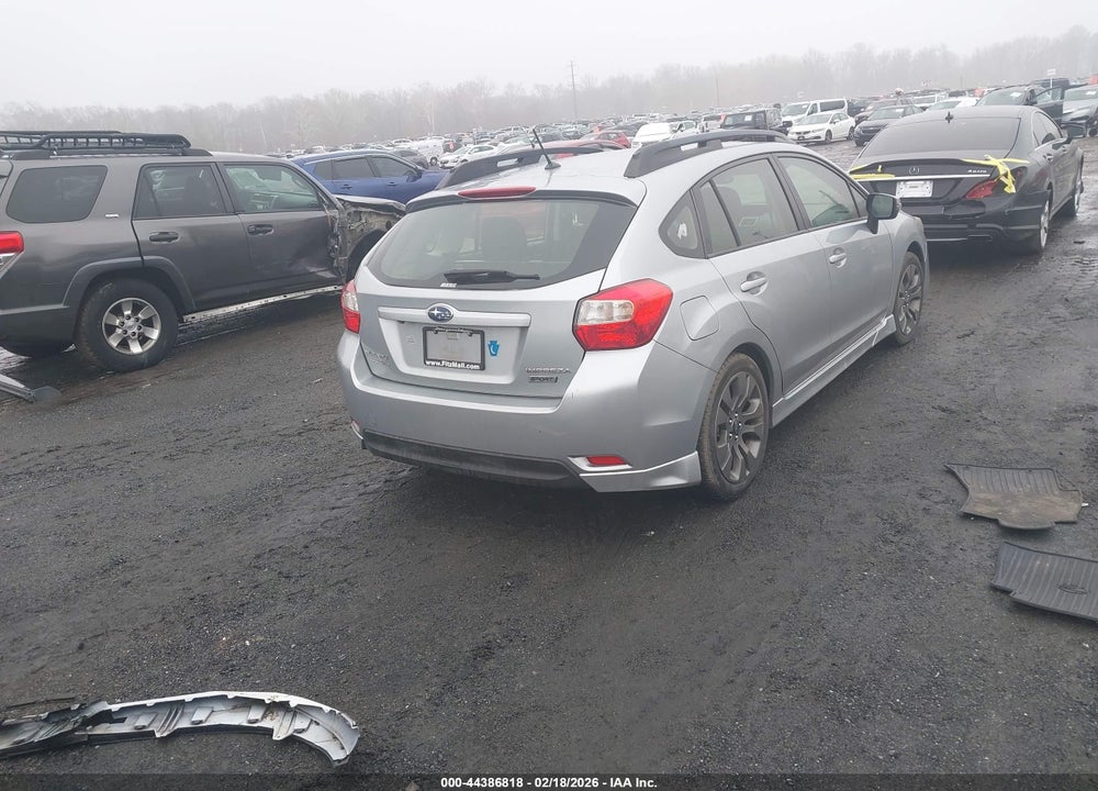 2015 SUBARU IMPREZA 2.0I SPORT PREMIUM VIN: JF1GPAT62FH255667