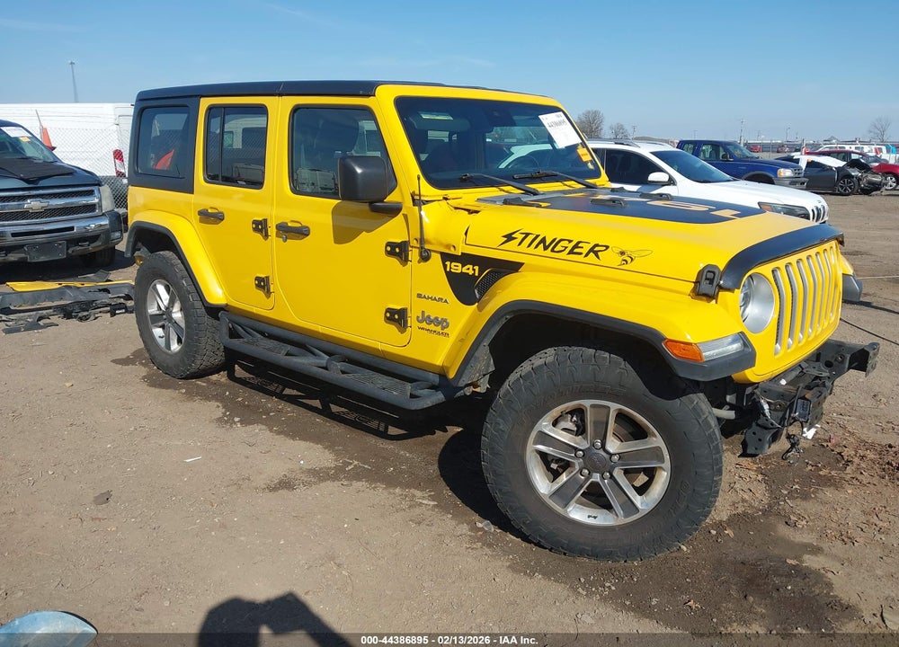 2020 JEEP WRANGLER UNLIMITED SAHARA 4X4 VIN: 1C4HJXEM2LW301021