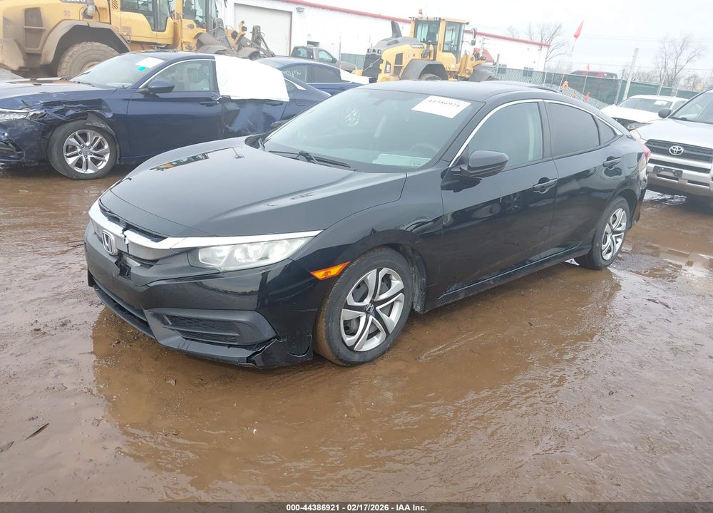 2017 HONDA CIVIC LX VIN: 19XFC2F56HE001978