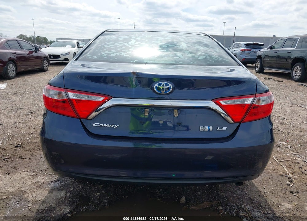 2015 TOYOTA CAMRY HYBRID LE VIN: 4T1BD1FK3FU153884