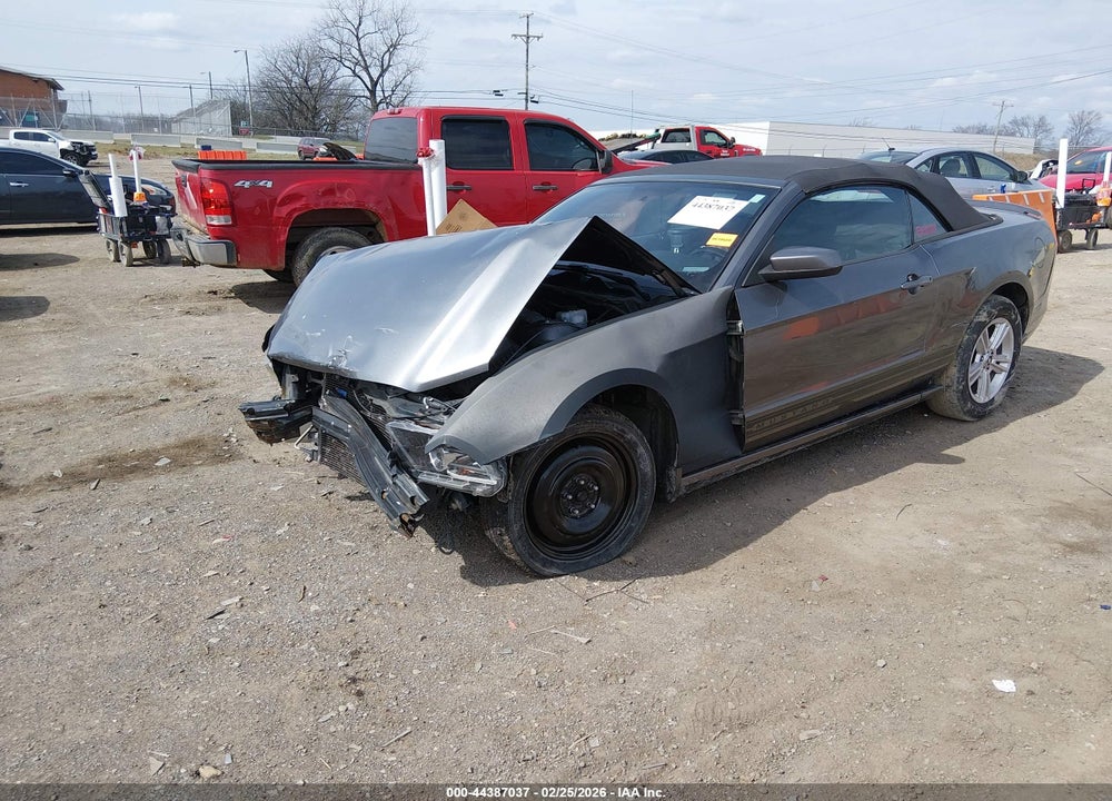 2013 FORD MUSTANG V6 PREMIUM VIN: 1ZVBP8EM4D5219354