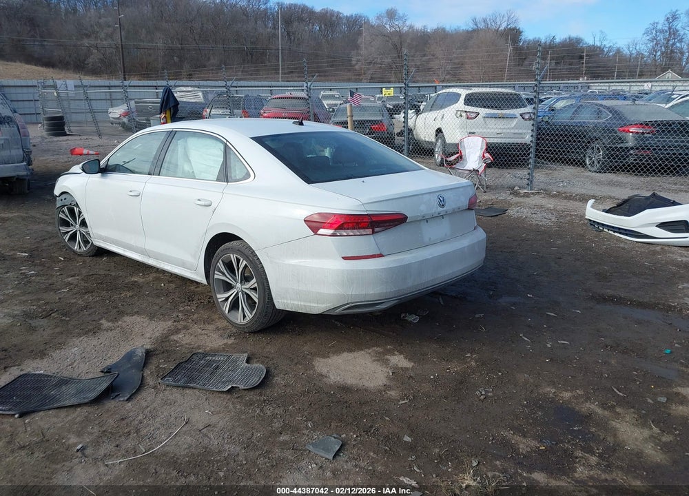 2022 VOLKSWAGEN PASSAT SE VIN: 1VWSA7A32NC003184