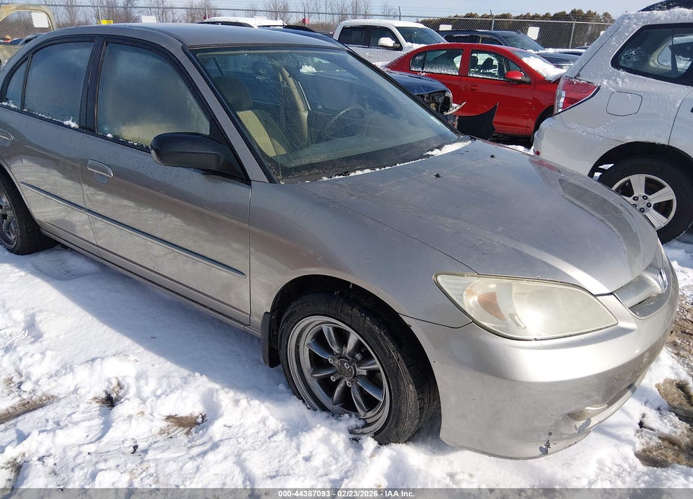 2004 HONDA CIVIC LX VIN: 2HGES16504H562864
