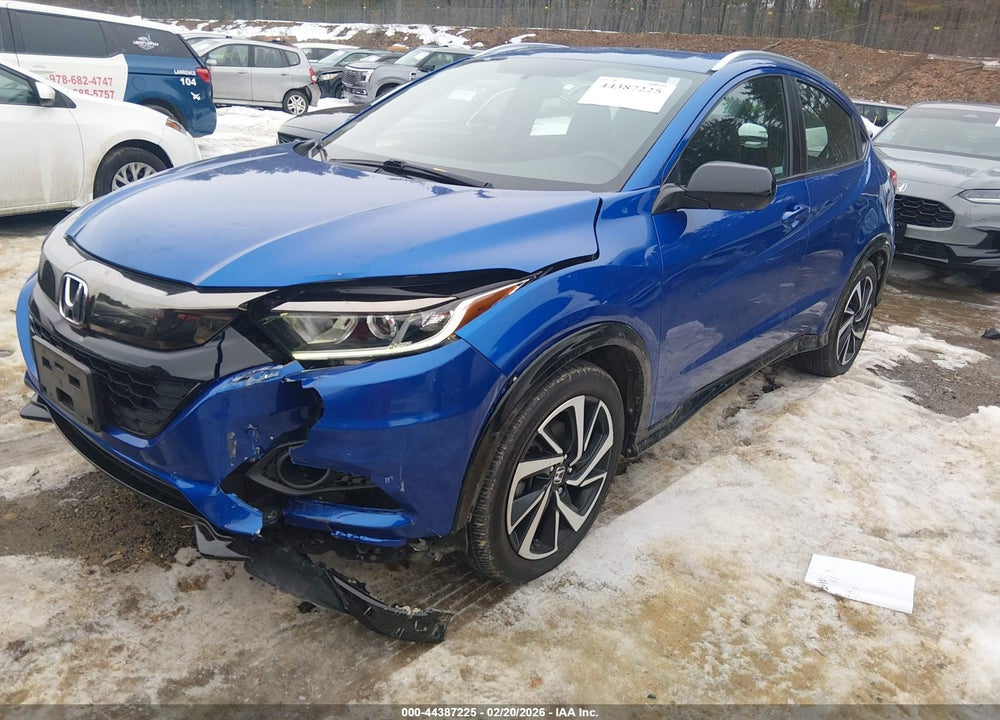 2019 HONDA HR-V SPORT VIN: 3CZRU6H1XKG715856