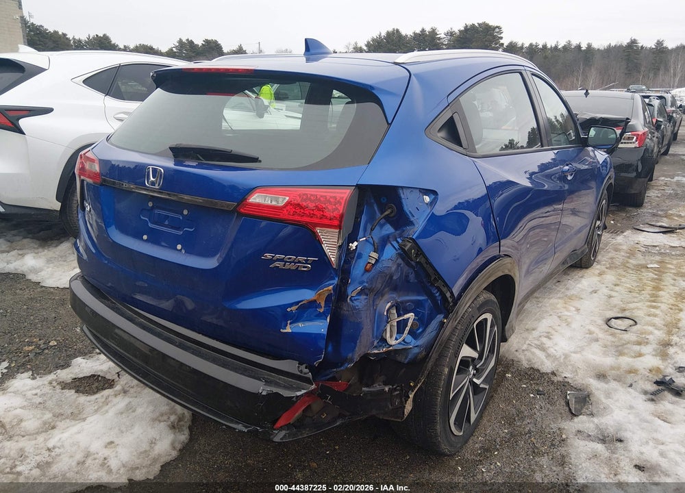 2019 HONDA HR-V SPORT VIN: 3CZRU6H1XKG715856