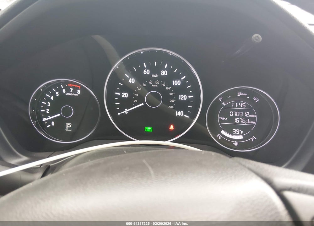 2019 HONDA HR-V SPORT VIN: 3CZRU6H1XKG715856