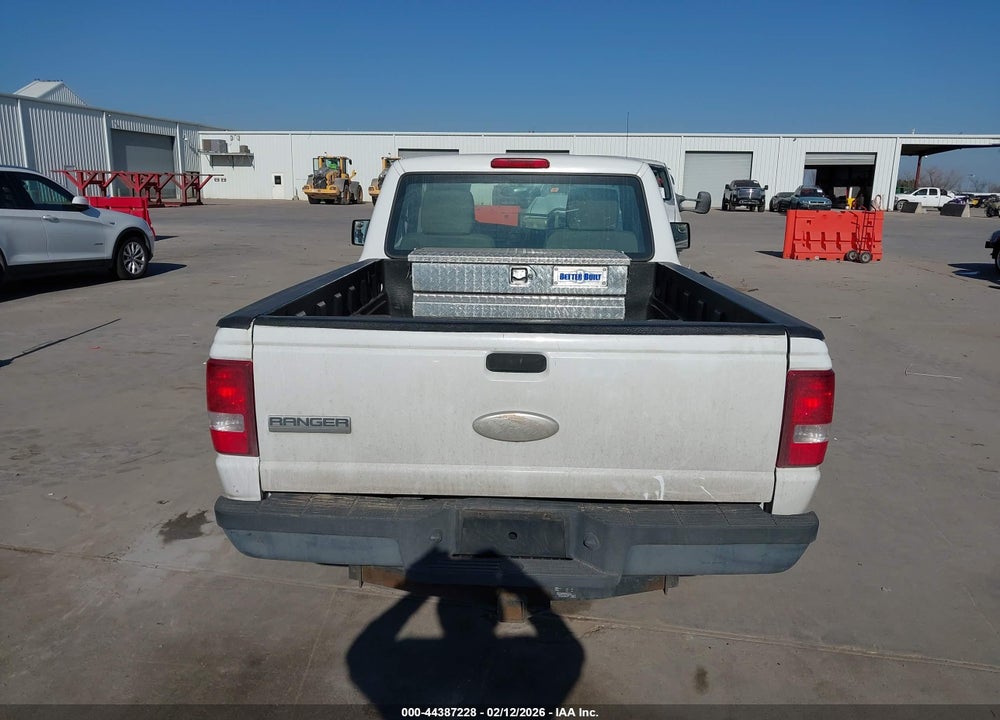 2011 FORD RANGER XL VIN: 1FTKR1AD9BPB16166