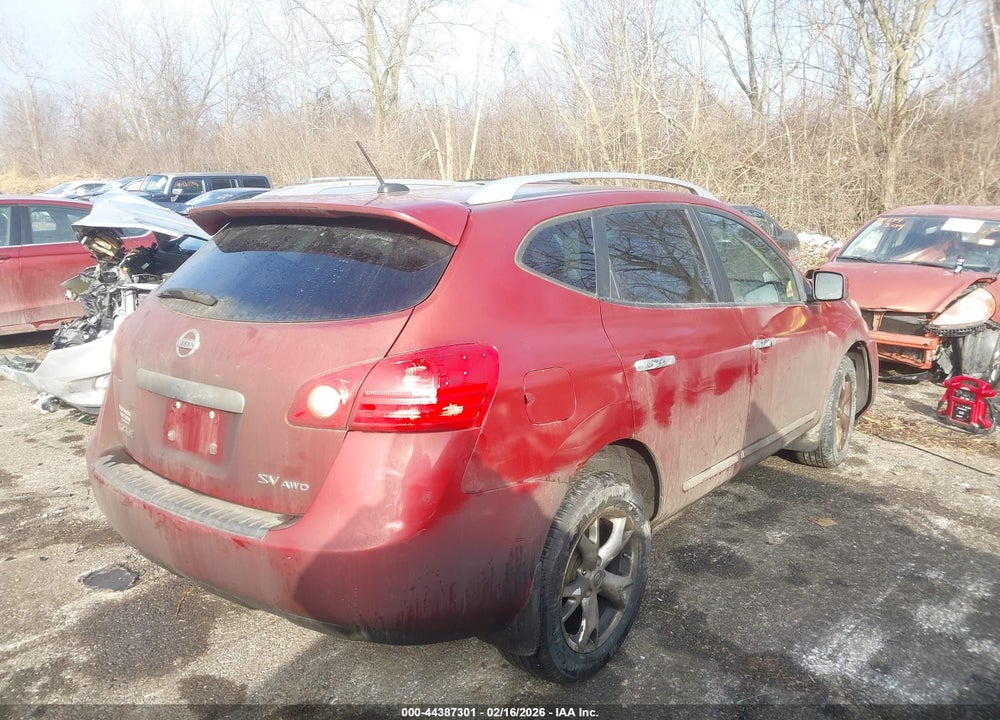 2011 NISSAN ROGUE SV VIN: JN8AS5MV0BW310350