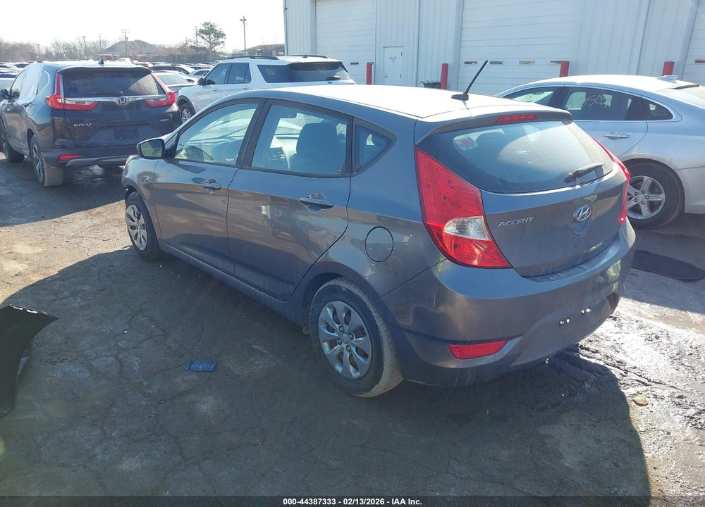 2017 HYUNDAI ACCENT SE VIN: KMHCT5AE9HU317142