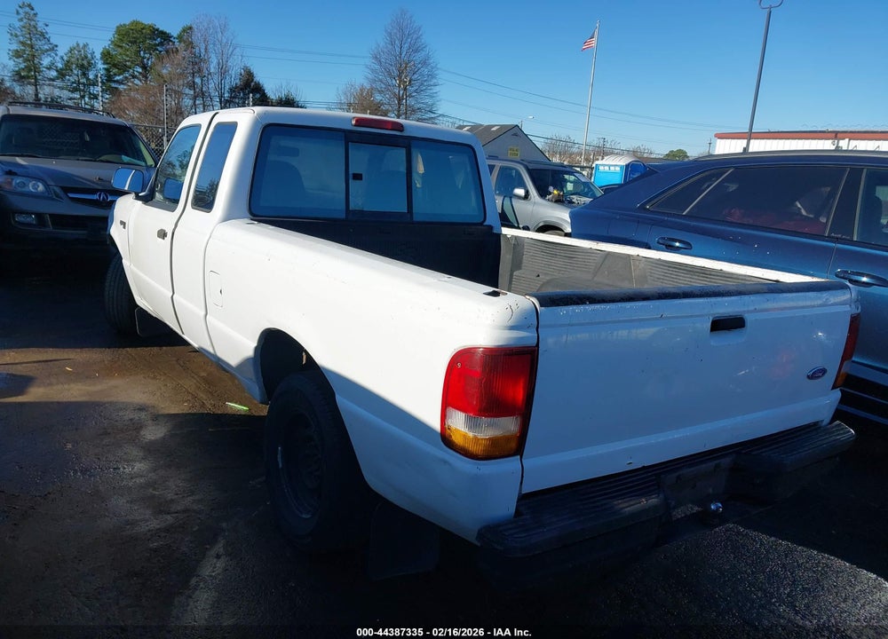1995 FORD RANGER SUPER CAB VIN: 1FTCR14U5SPA77804