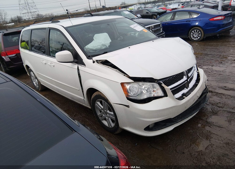 2012 DODGE GRAND CARAVAN CREW VIN: 2C4RDGDG7CR191132