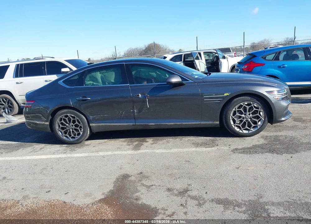 2021 GENESIS G80 3.5T RWD VIN: KMTGC4SD7MU041576