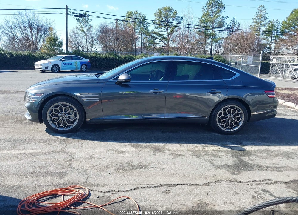 2021 GENESIS G80 3.5T RWD VIN: KMTGC4SD7MU041576