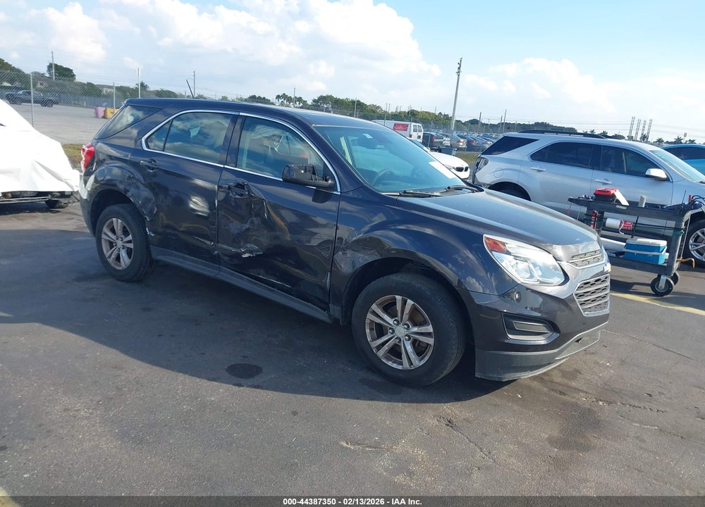 2016 CHEVROLET EQUINOX LS VIN: 2GNALBEK0G6300390