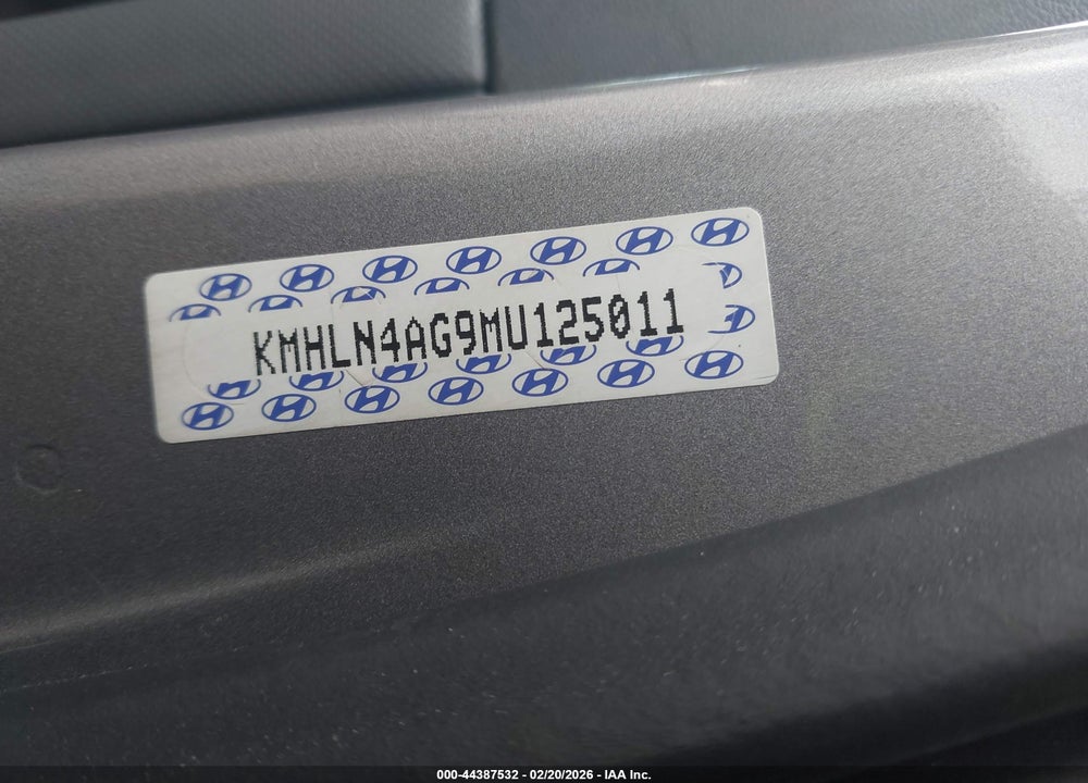 2021 HYUNDAI ELANTRA SEL VIN: KMHLN4AG9MU125011