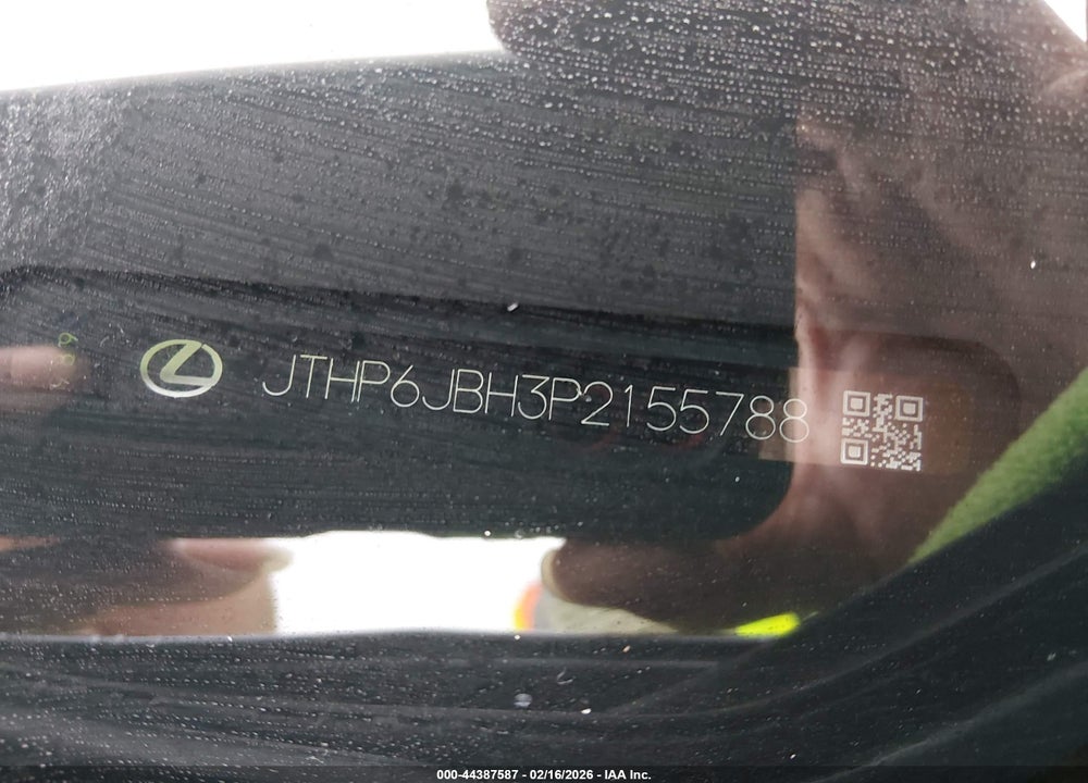 2023 LEXUS UX 250H PREMIUM VIN: JTHP6JBH3P2155788
