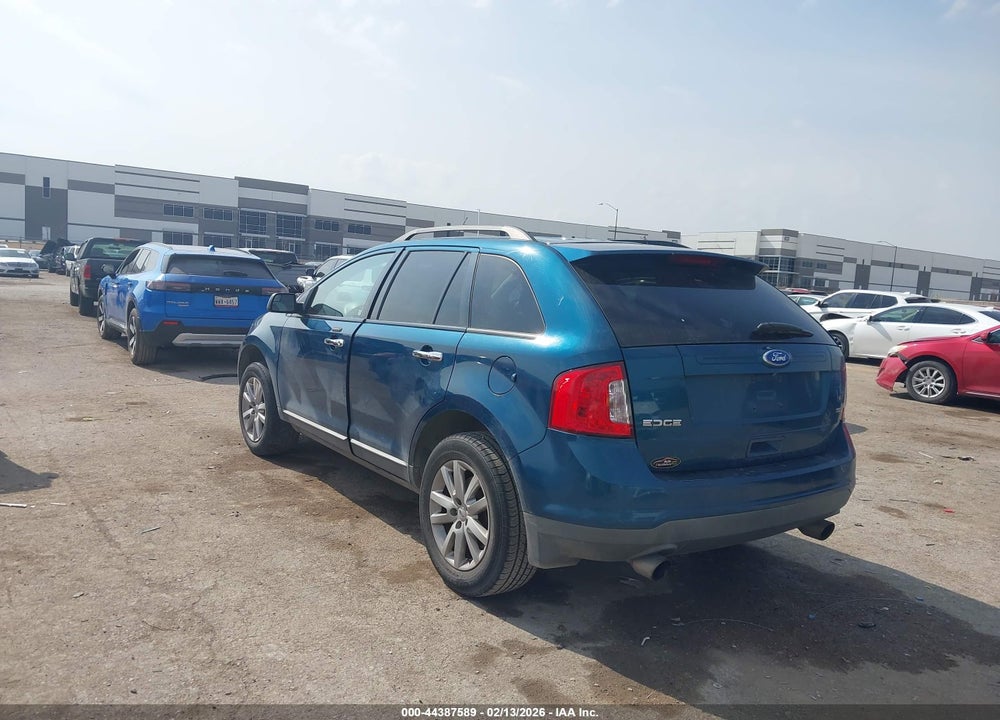 2011 FORD EDGE SEL VIN: 2FMDK3JC7BBB18064