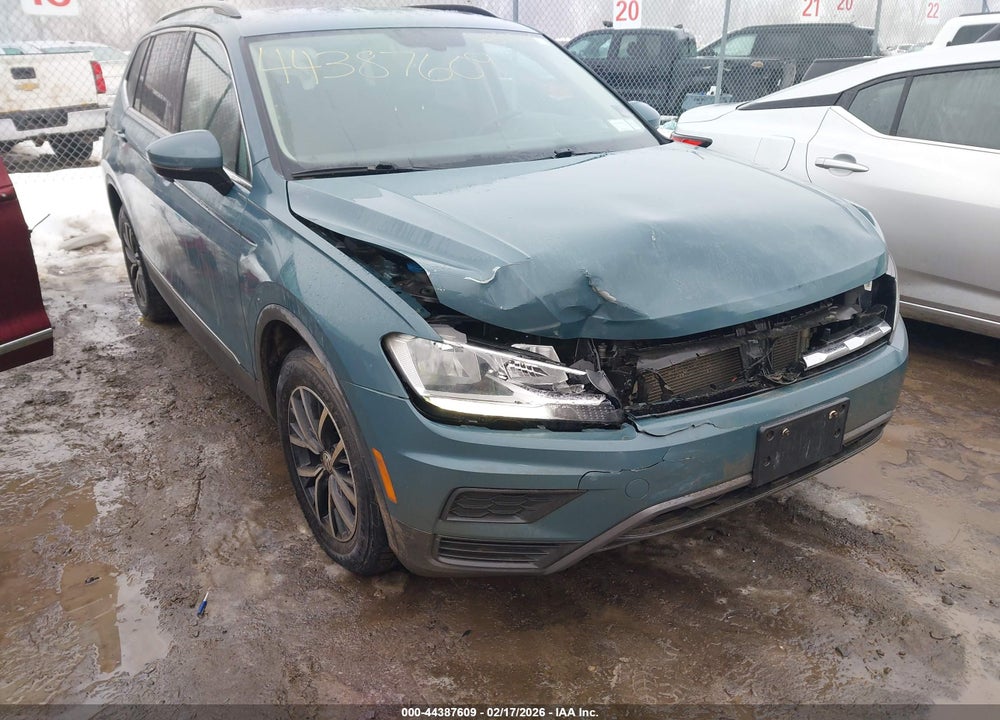 2021 VOLKSWAGEN TIGUAN 2.0T SE/2.0T SE R-LINE BLACK/2.0T SEL VIN: 3VV2B7AX1MM045704