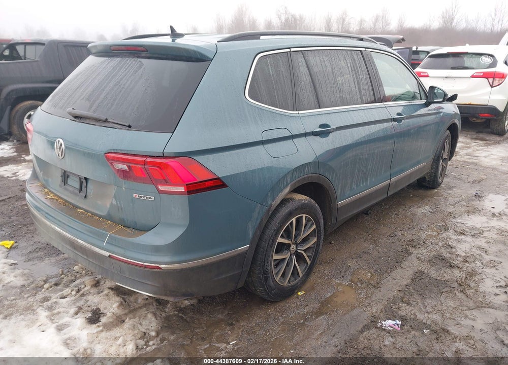 2021 VOLKSWAGEN TIGUAN 2.0T SE/2.0T SE R-LINE BLACK/2.0T SEL VIN: 3VV2B7AX1MM045704