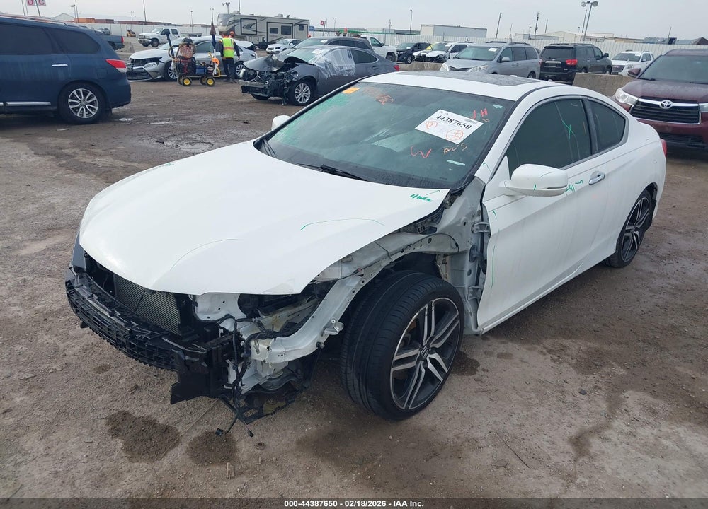 2016 HONDA ACCORD TOURING VIN: 1HGCT2B07GA006333