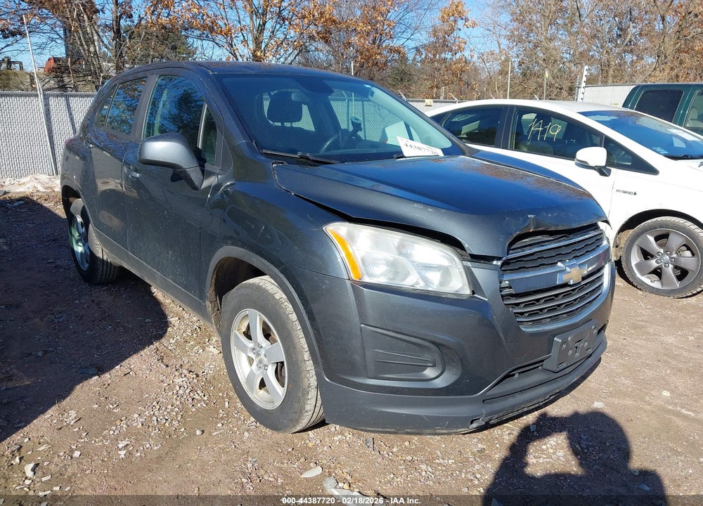 2016 CHEVROLET TRAX 1LS VIN: 3GNCJNSB9GL276557