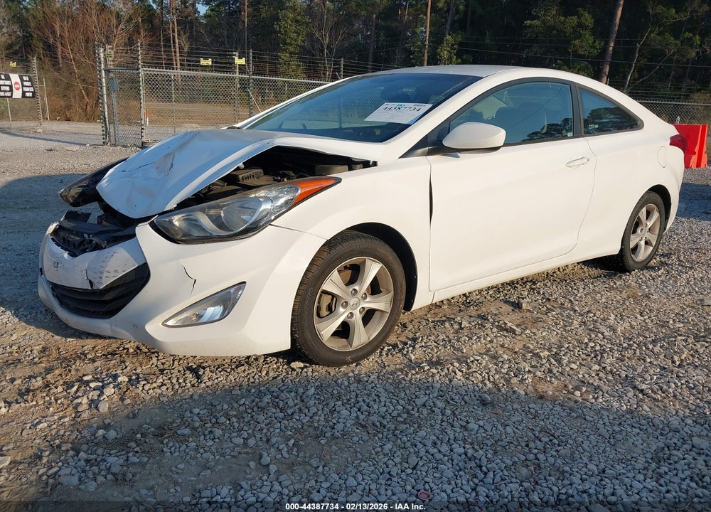 2013 HYUNDAI ELANTRA GS VIN: KMHDH6AE6DU010484