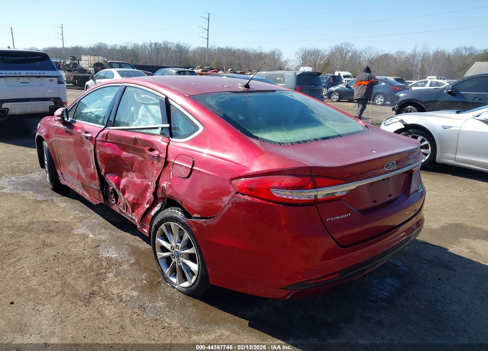 2017 FORD FUSION SE VIN: 3FA6P0HD7HR351311