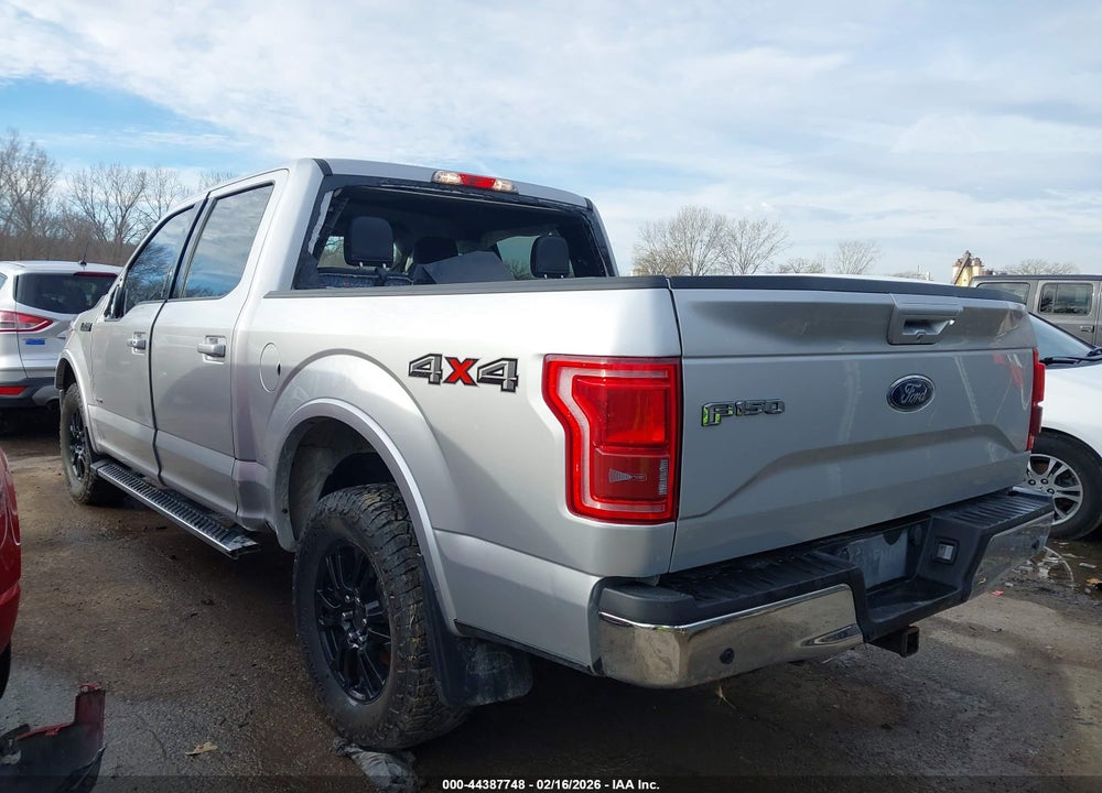 2016 FORD F-150 LARIAT VIN: 1FTEW1EG8GKF31817