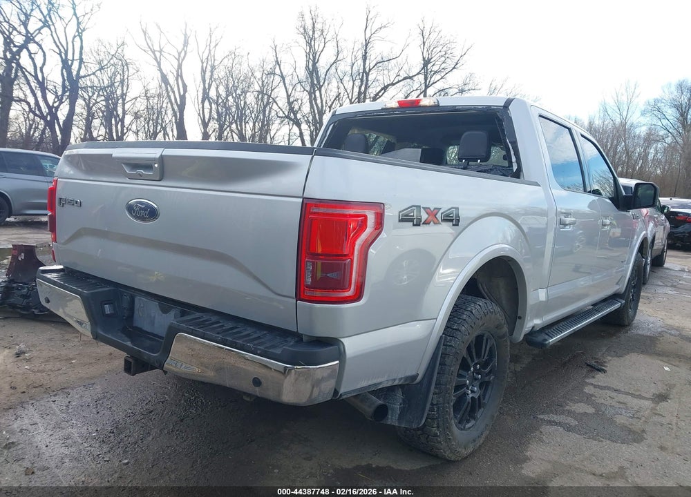 2016 FORD F-150 LARIAT VIN: 1FTEW1EG8GKF31817