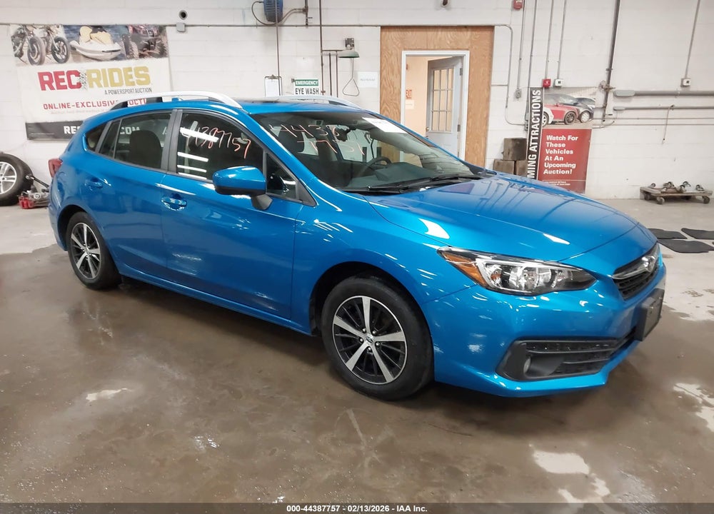 2022 SUBARU IMPREZA PREMIUM 5-DOOR VIN: 4S3GTAD65N3725853