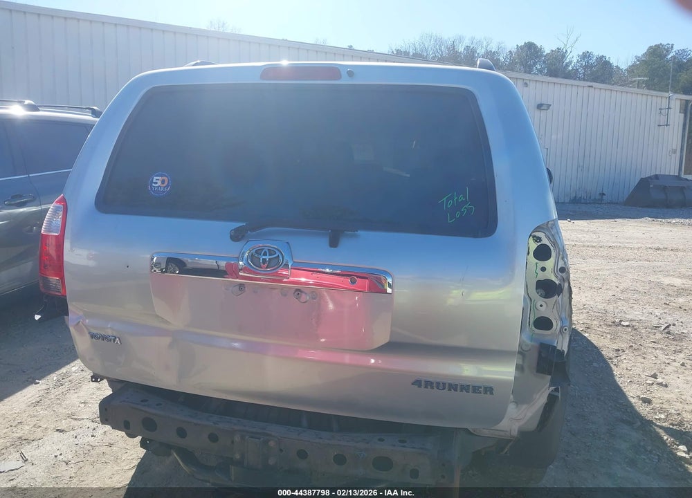 2006 TOYOTA 4RUNNER SR5 V8 VIN: JTEZT14R168009549