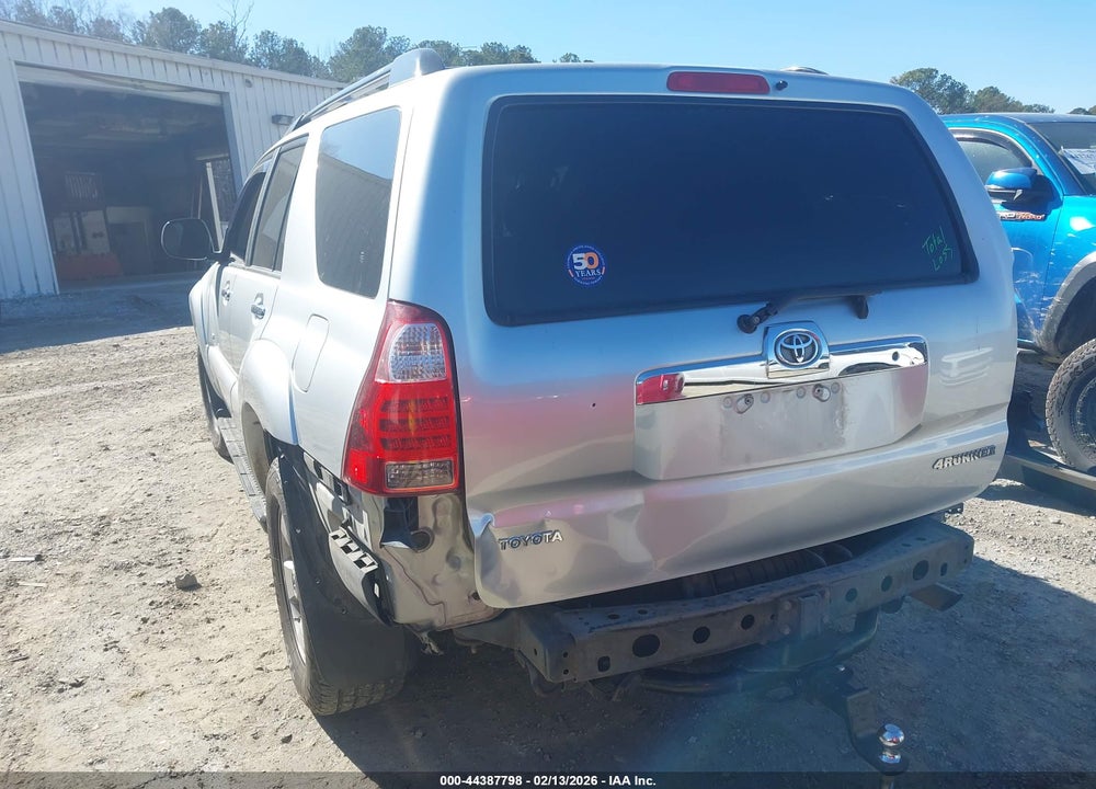 2006 TOYOTA 4RUNNER SR5 V8 VIN: JTEZT14R168009549