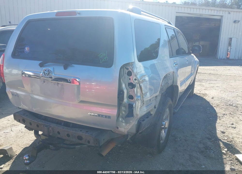 2006 TOYOTA 4RUNNER SR5 V8 VIN: JTEZT14R168009549