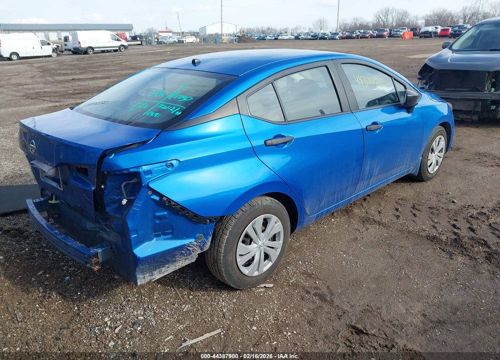 2020 NISSAN VERSA S XTRONIC CVT VIN: 3N1CN8DV0LL920076